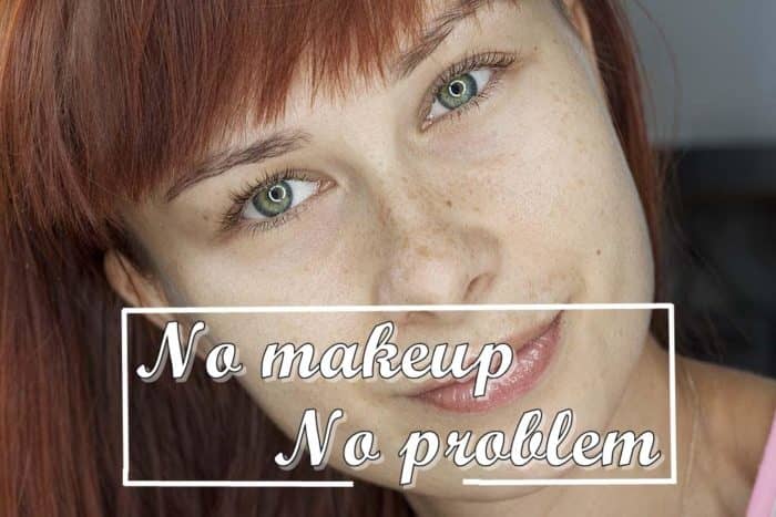 dzień bez makijażu