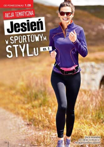 Jesień w sportowym stylu – akcja tematyczna w Biedronce