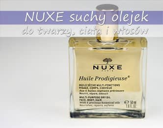 Olejek NUXE Huile Prodigieuse – suchy olejek do twarzy, ciała i włosów